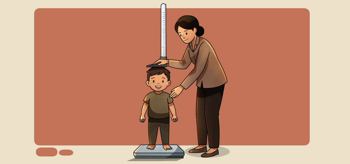 Beri Makanan Bergizi dan Periksa Rutin ke Posyandu untuk Cegah Stunting.